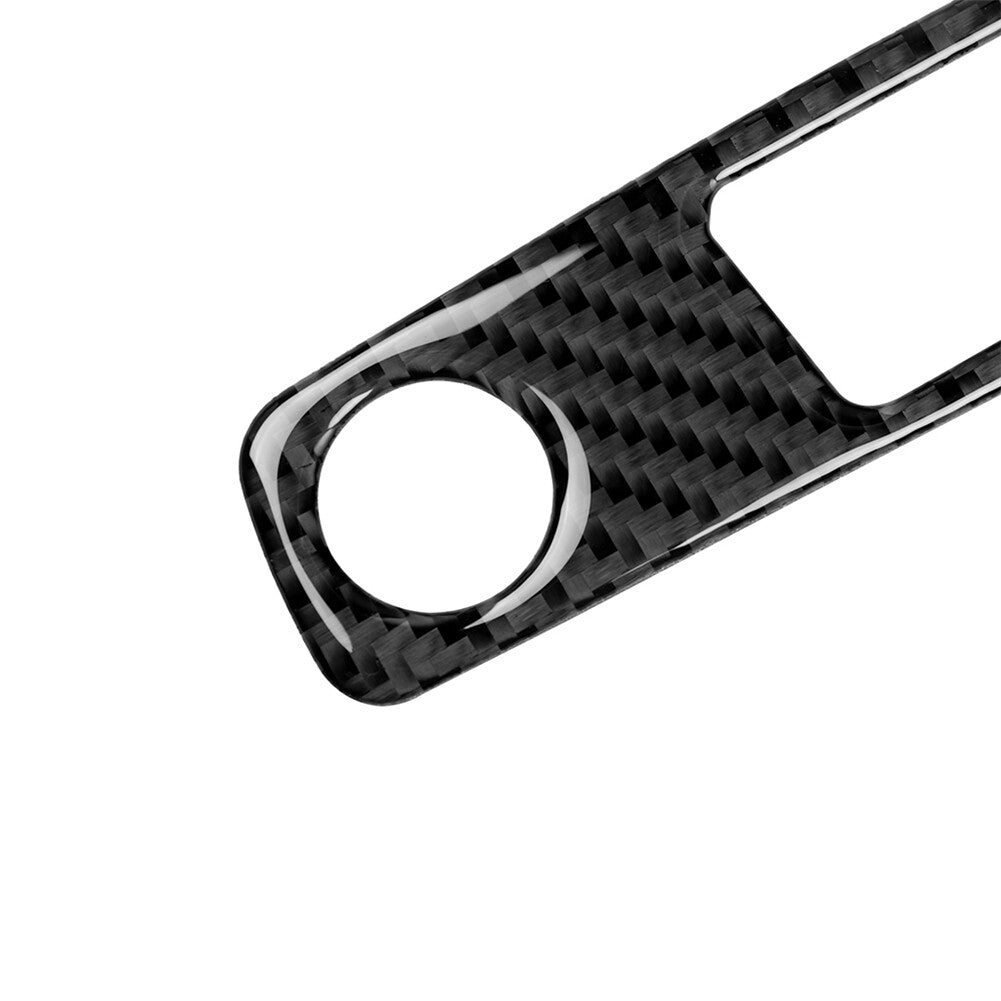 Carbon Fiber Console Watercup Frame Cover Trim for Dodge Durango 2014-2020 TypeA v