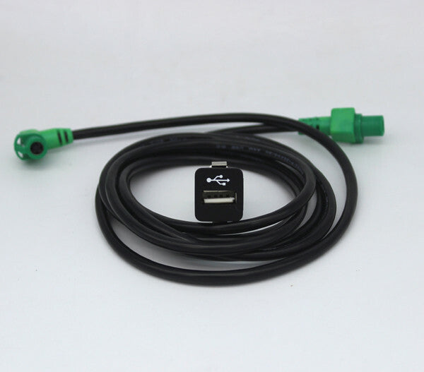 Add Glovebox USB Switch Socket Wire Cable For E60 E81 E70 E90 F30 F10 F25 v