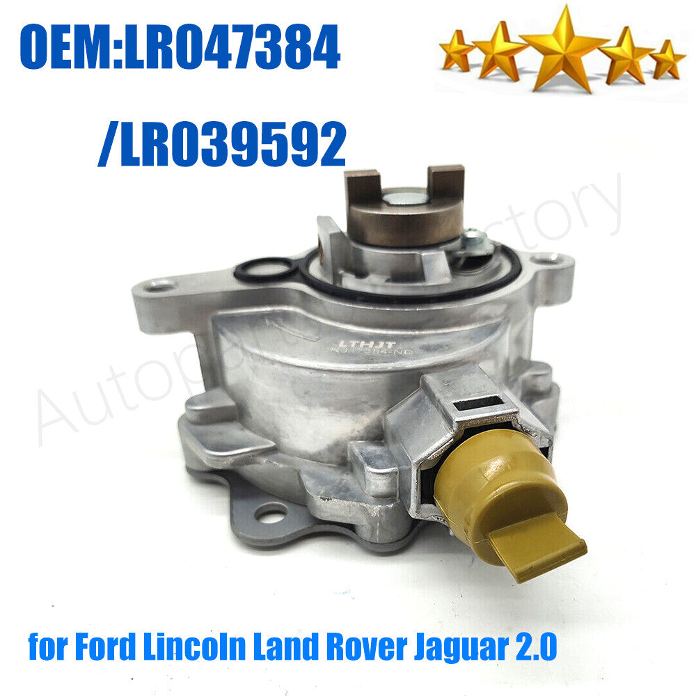 New LR047384 Brake Booster Vacuum Pump for Ford for Lincoln for Land Rover for Jaguar 2.0