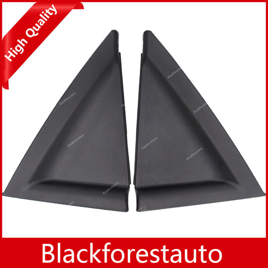 Pair Fits for Kia Spectra 2004-09 Door Outside Delta Molding Rear Left  Right
