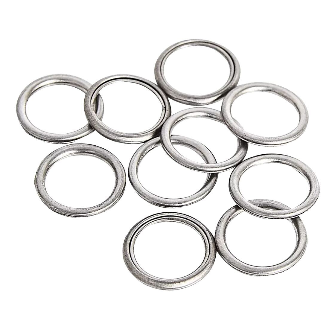 10x Oil Drain Plug Crush Washer Gasket Fit for MD050317 v