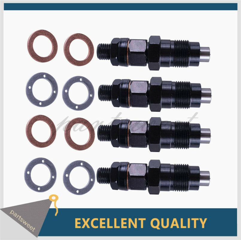 New 4PCS Diesel Fuel Injectors for Toyota Hilux Surf Prado 1KZ-TE 3.0L