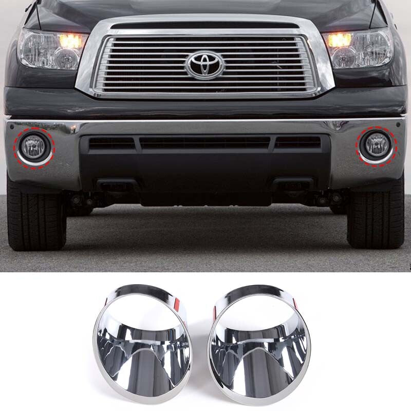 ABS pear wood grain interior door handle panel frame suitable for Toyota Tundra 2022-2023
