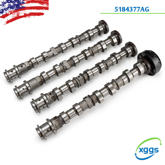 4-piece engine camshaft set suitable for 2011-2018 for Jeep for Dodge for Chrysler for Ram 3.6L 5184377AG