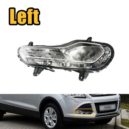 Left for Ford Escape Kuga 2013-2016 front DRL Driving Lights Fog Lights Halogen