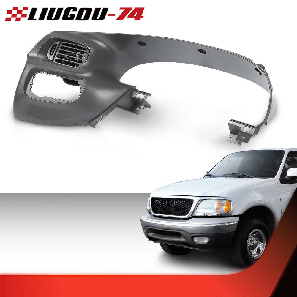 Fits 97-03 for F150 Grey Dashboard Speedo Dashboard Frame Trim Panel Brand New - v