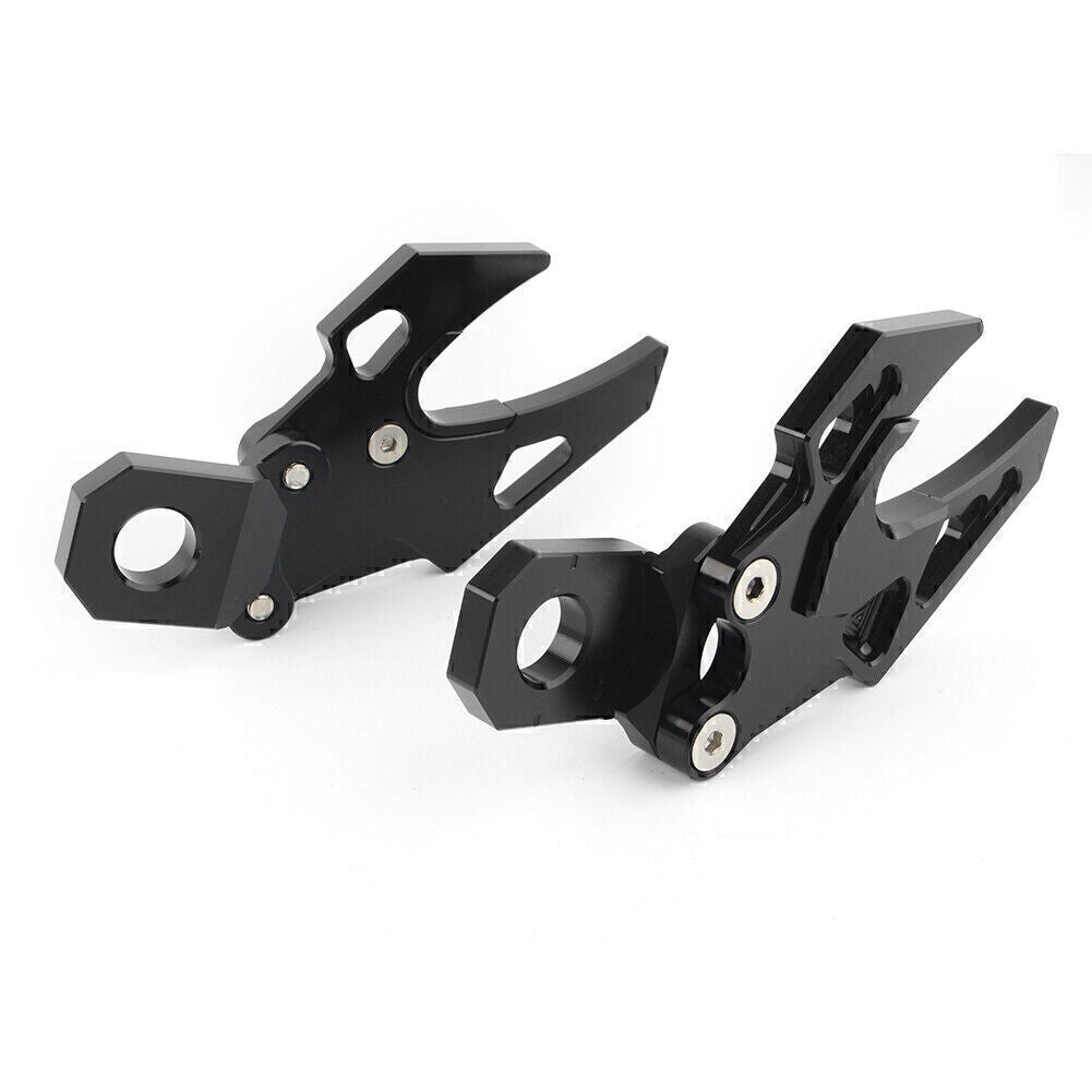 Aluminum Rear Fork Chain Adjuster for Honda CB650F 2014 2015 2016 2017 18 Black Q