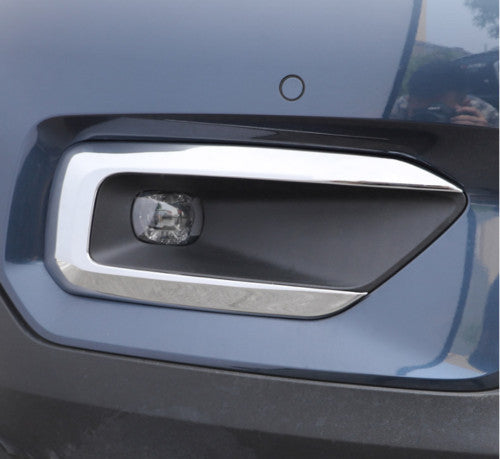 for Volvo XC40 2018-2022 Accessories Chrome Front Fog Light Cover Lamp Trim