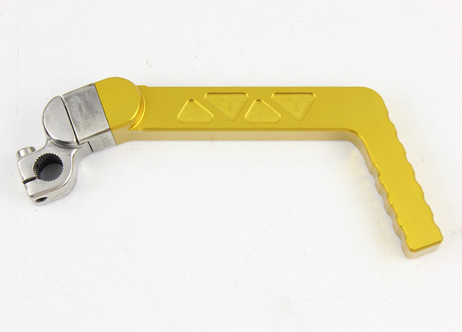 13MM Gold CNC Kick Starter Start Lever Z50 CRF50 CRF70 klx110 Pit Dirt Bikes