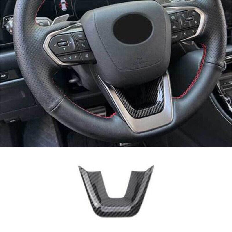 ABS Carbon Steering Wheel Cover Decor for Lexus RX 350 350h 450 500h 2023-2024 n