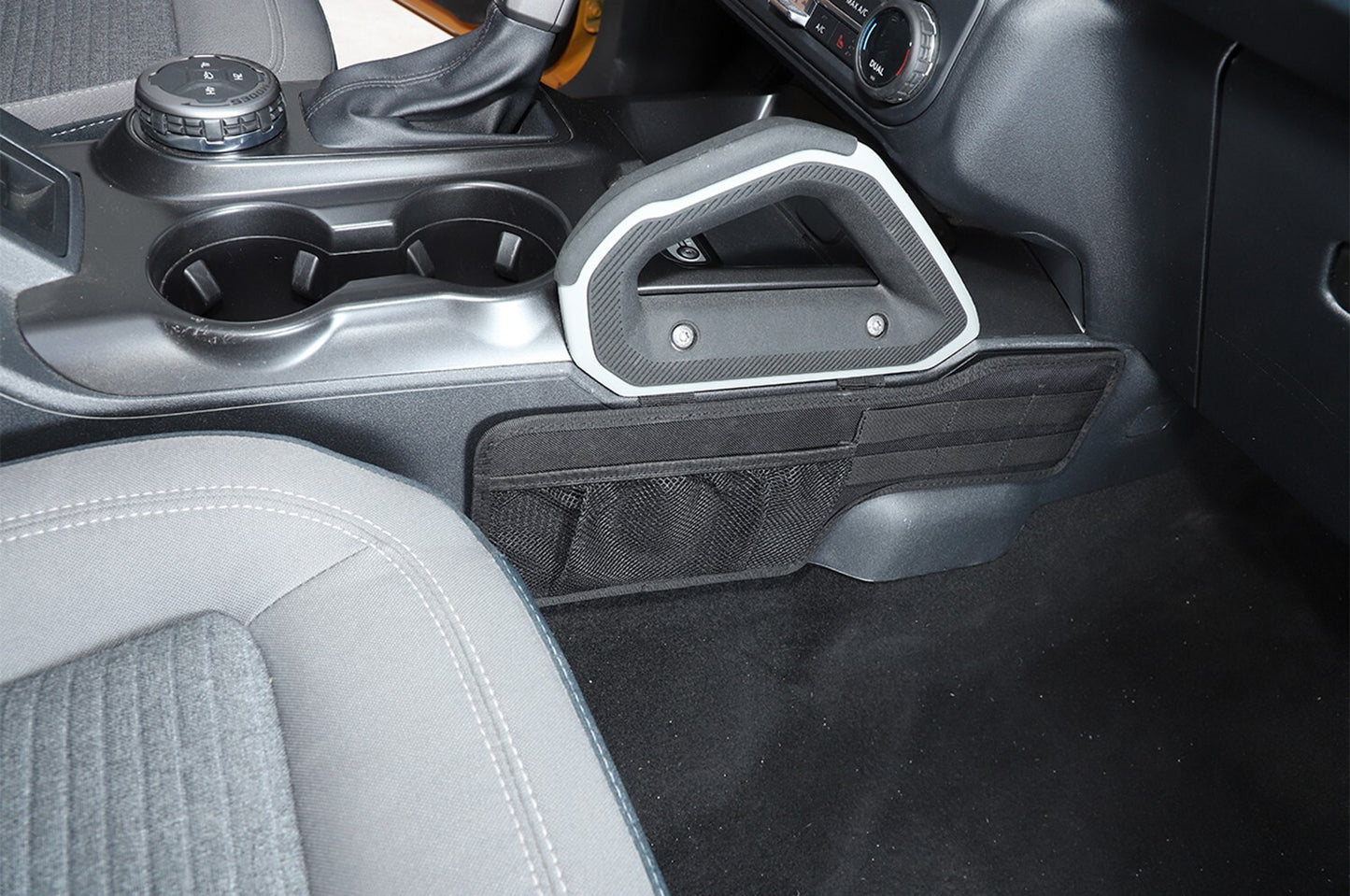 Shifter Side Storage Bag  for ford  Bronco 2021 2022 2023 Organizer Ox for ford  Black
