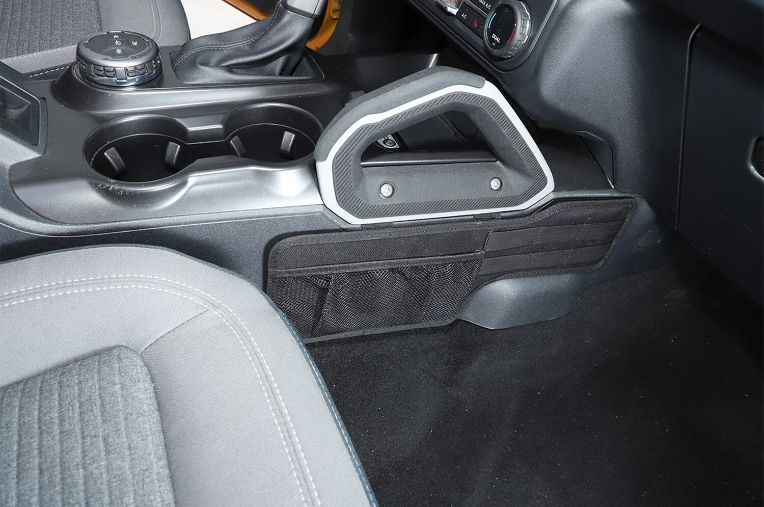 Shifter Side Storage Bag  for ford  Bronco 2021 2022 2023 Organizer Ox for ford  Black