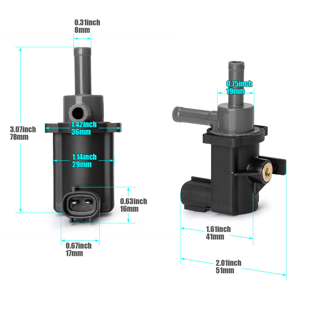 Suitable for Prius 2004-2009 1.5L, solenoid valve, steam tank purification 90910-12272- v