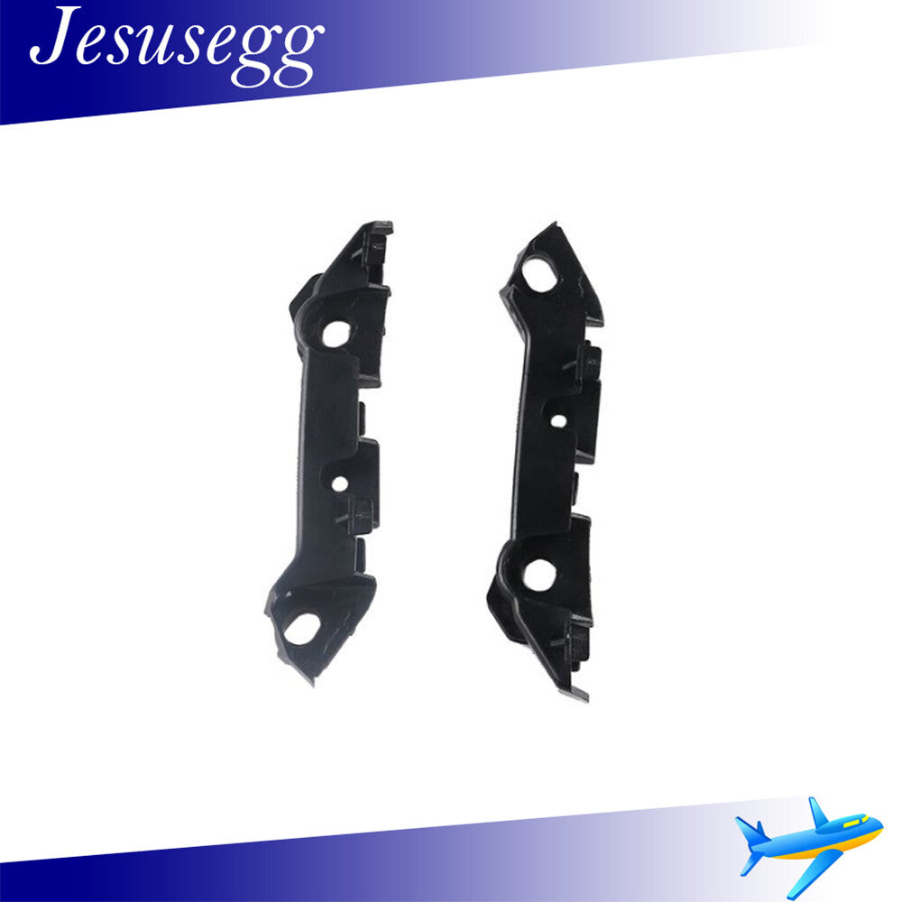 1 Pair Front Bumper Mounting Rail Left  Right for Mercedes for Benz W205 C300 Black Q