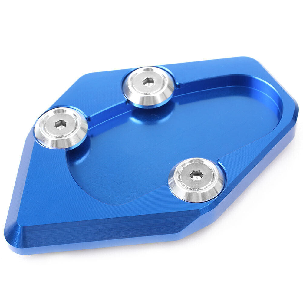 for Yamaha T-MAX 530 2015-2016 BLUE Kickstand Side Stand Enlarger Plate Pad Q