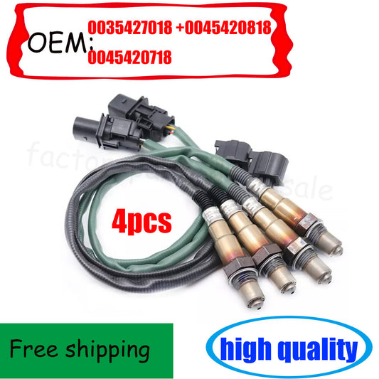 Four upstream and downstream oxygen sensors suitable for S550, E550, ML350, and ML550 models from 2006 to 2013. n