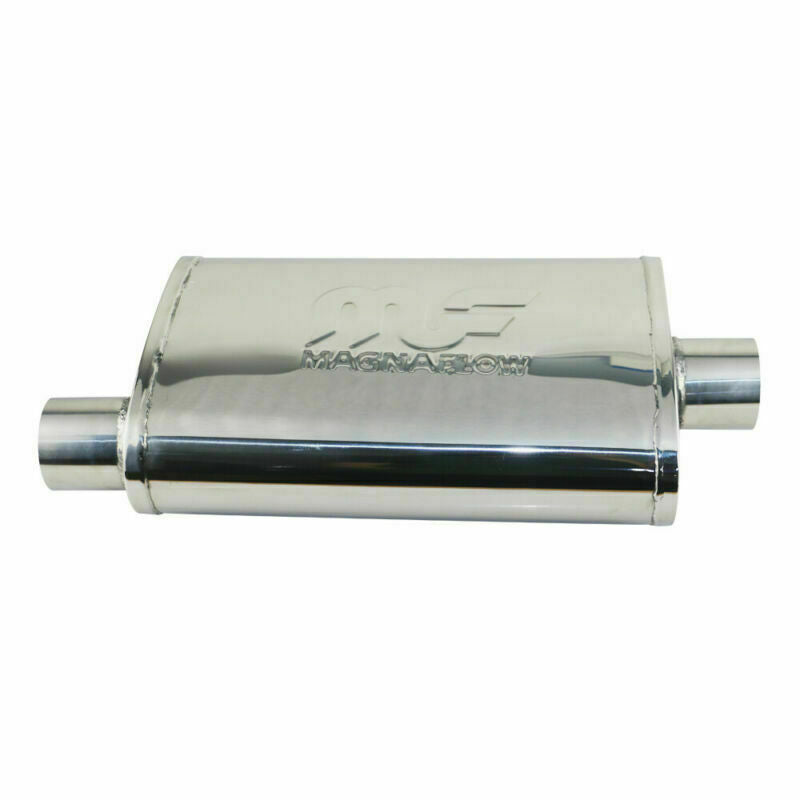 3 Polished Universal Racing Performance Exhaust Muffler Tips 500mm 19.68