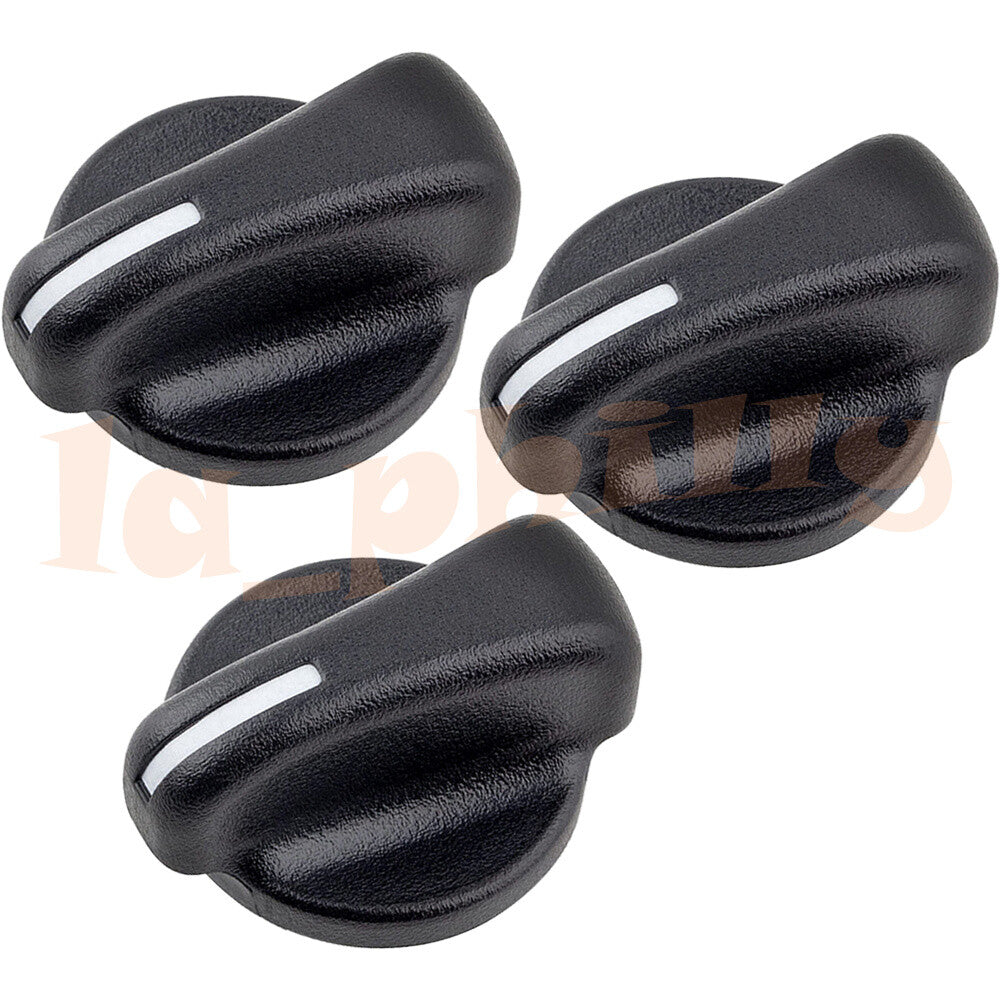 for Jeep for Wrangler TJ for Dodge for Ram Van A/C Control Knob Fan Heater Air Condition 3Pc Q
