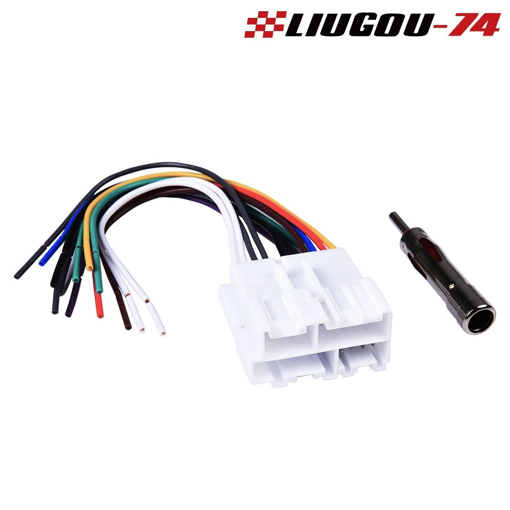 Suitable for 1988-1994 for Chevrolet for GMC trucks, car stereo radio dashboard kit antenna harness (USA)