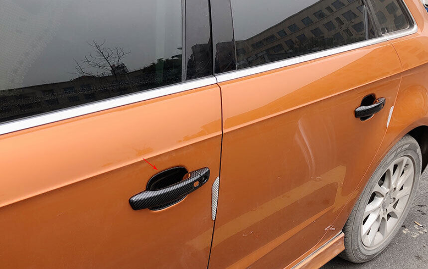 Fit For 2014-2020 for Audi A3 S3 ABS Carbon Fiber Exterior Side Door Bowl Cover Trim
