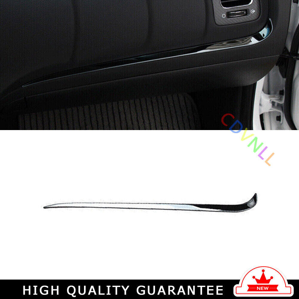 Inner Dashboard for Co -Pilot Strip Cover Trim for Kia K3 Forte 2014-2018 Black Steel