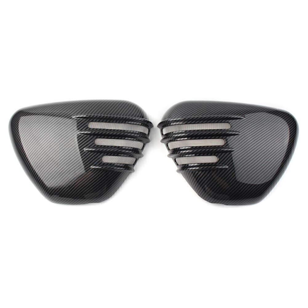 For Street Cup Twin Scrambler 2017-2019 Carbon fiber Look Side Battery Cover