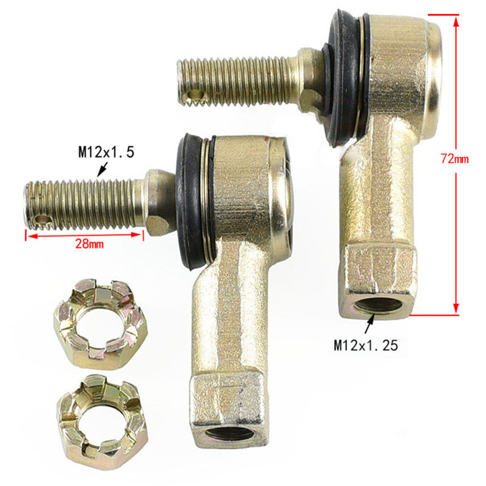 Tie Rod Ends Kit Ball Joint for 50cc 110cc TAOTAO COOLSTER JCL KANDI GO KART ATV Q