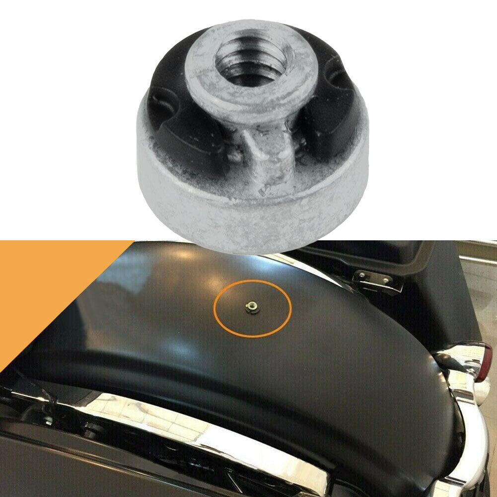 2-piece rear fender for seat nut kit for Harley Electra Glide Dyna Sportster Softtail 