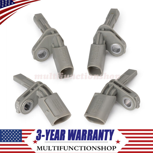 4pcs Front & Rear ABS Wheel Speed Sensor for VW Touareg for Audi Q7