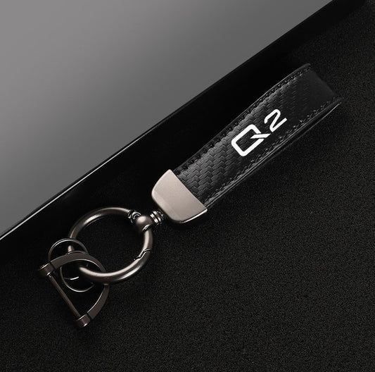 Side fender stickers and badges for Audi Q5 cars, stainless steel, black, chrome-plated, 2x