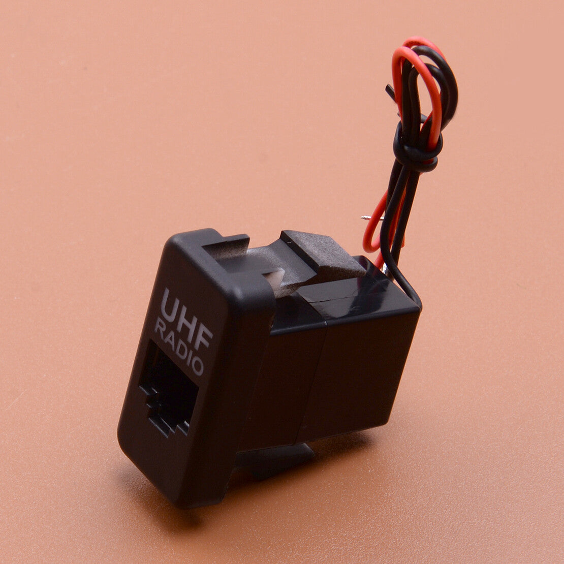 RJ45 Dash UHF Radio Switch Panel Socket Fit For Hilux Landcruiser Black v
