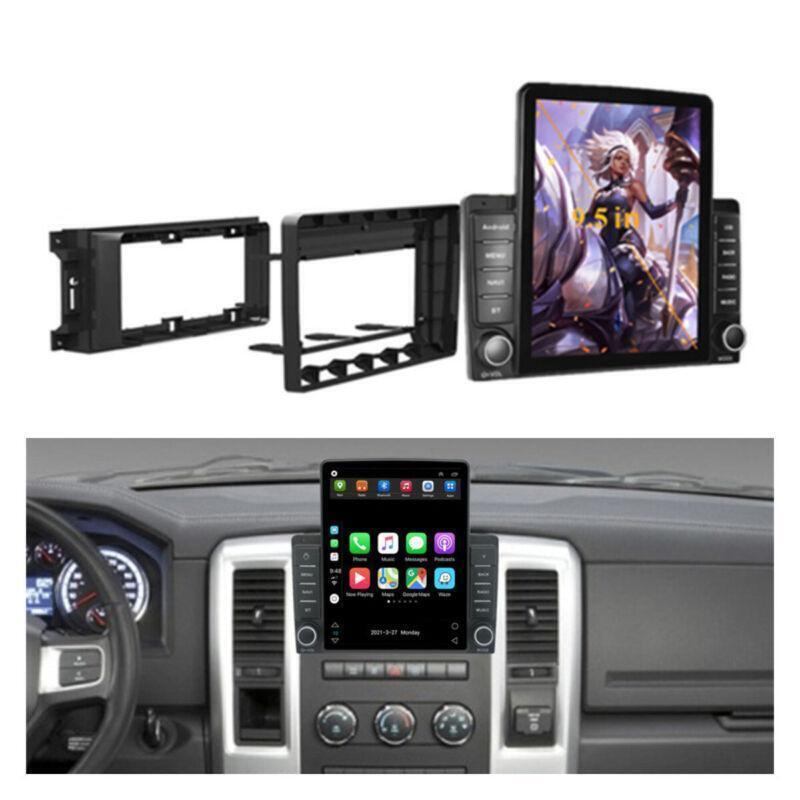 9.5 Head Android 10 Stereo Radio GPS Nav Unit 4+64G for Jeep for Wrangler for Dodge for Ram