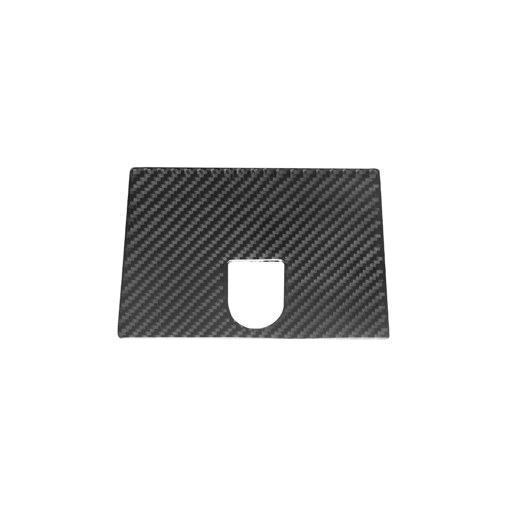 3Pcs Carbon Fiber Climate Control Console Cover Trim For Fiesta 2011-2015 v