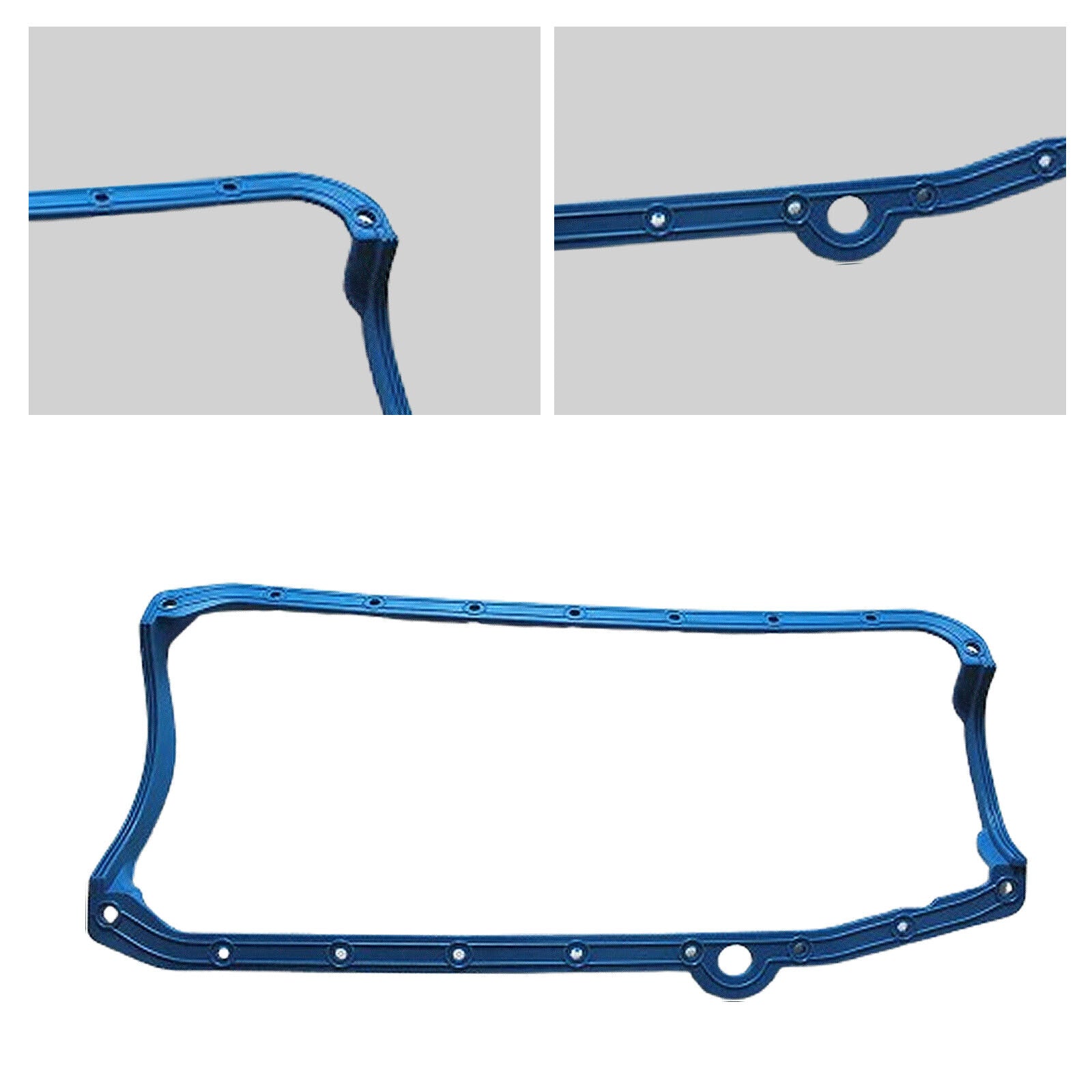 Oil Pan Gasket Rubber Blue For Pre79 Early for Chevy 58-79 283 327 350 SBC