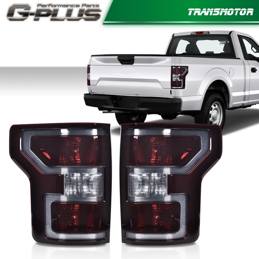 Suitable for 2018-2020 pickup rear taillight brake light assembly smoke- v