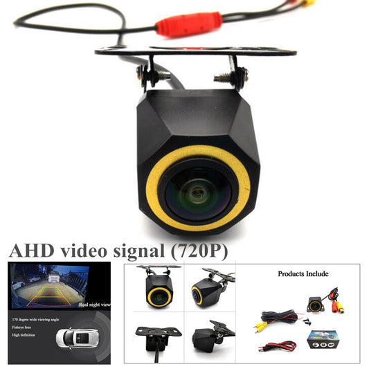 12V Car Rear View Backup Camera Reverse AHD 720P Cam 170¡ã Wide Angle Parts v