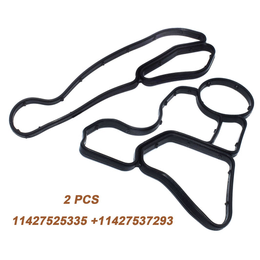Engine oil filter housing gasket suitable for E60, E61, E81, E90, E91, 525i, 2006-2007, brand new. n