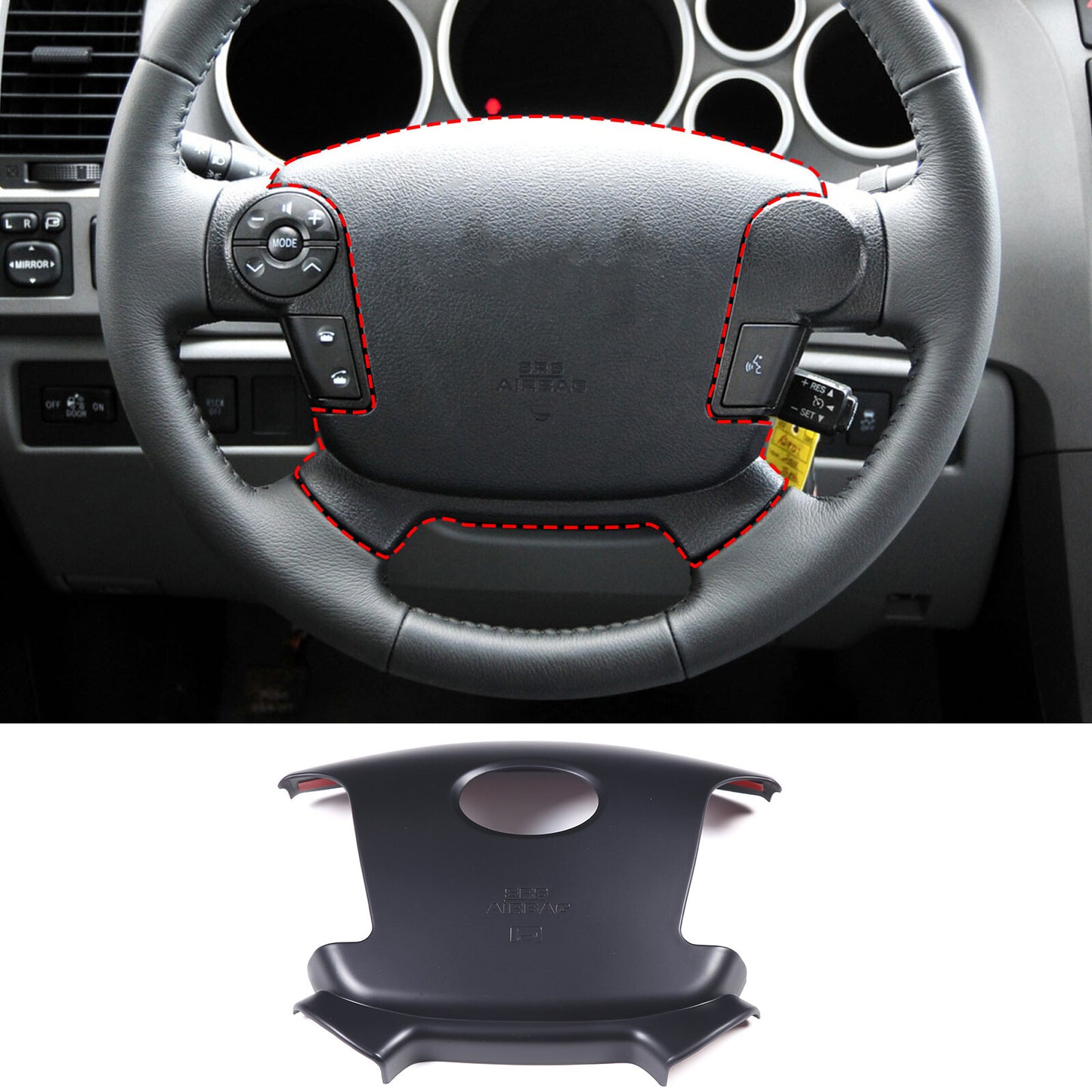 Shiny Carbon Fiber Cover Trim for 2022 for Subaru WRX Sedan Side Handle- v