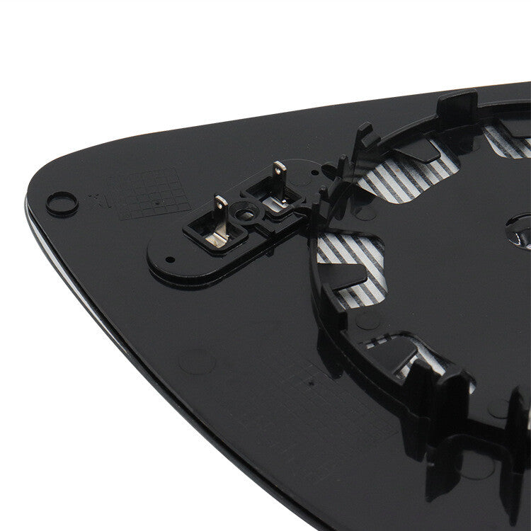 Left Heated Mirror Glass with Backing Plate Fit for BMW 320i Driver Side LH