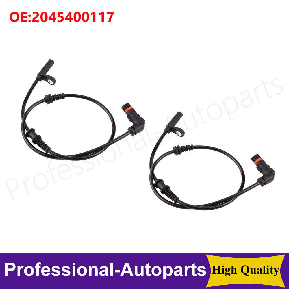 2PCS Front ABS Wheel Speed Sensor for Mercedes Benz C300 C350 2008-2011 Q