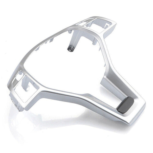 For 2012-2014 W176 W204 W212 Steering Wheel Trim Cover AMG Silver n
