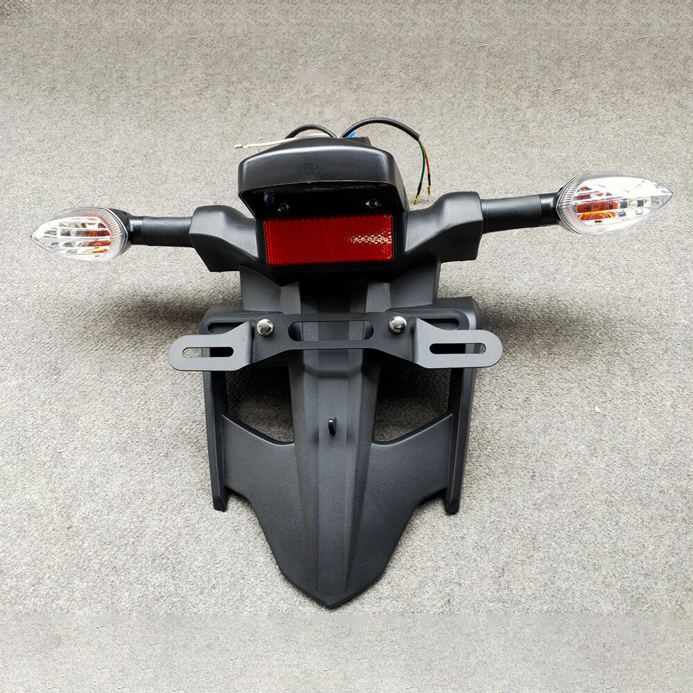 Rear Fender License Plate Light Bracket Turn Signal Fit For YZF-R1 2007 2008