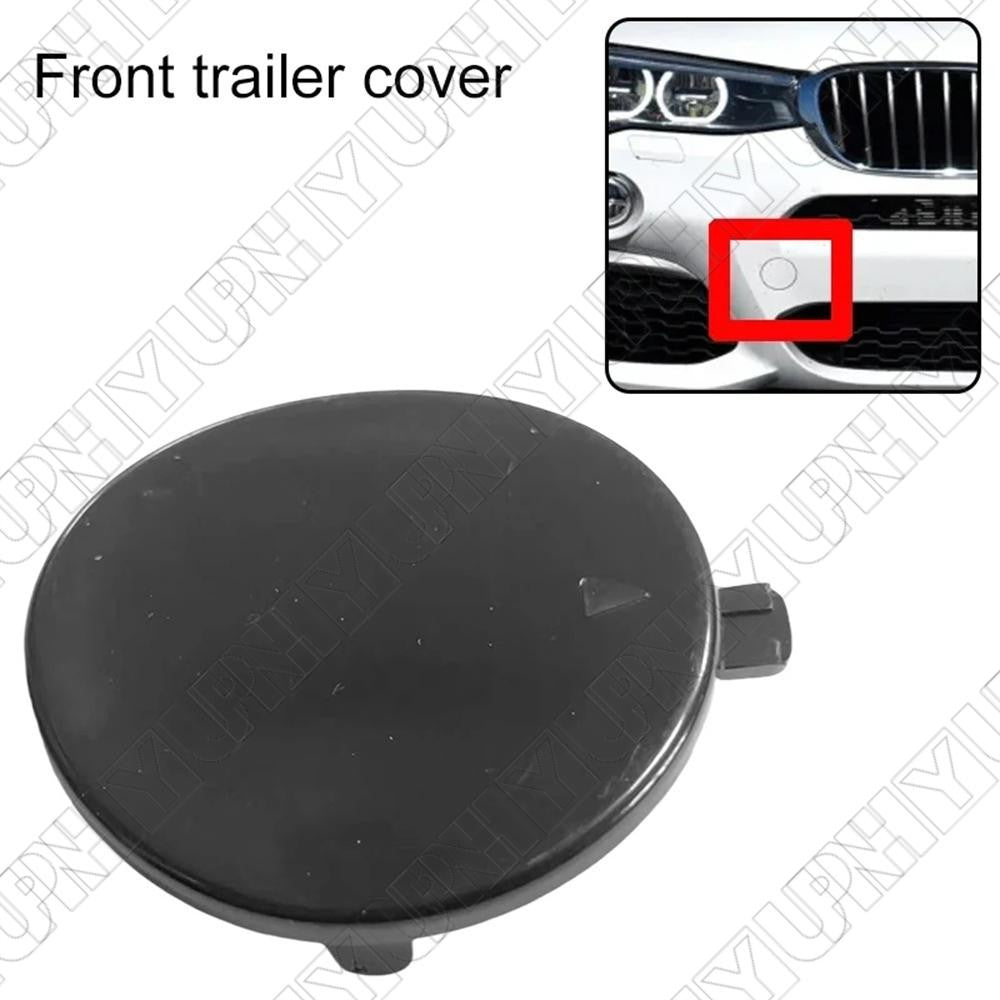 Front Bumper Tow Hook Cover for BMW X3 X4 2015-2018 51-11-8-065-883, 51118065883 Q