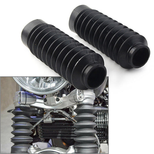 Rubber Fork Dust Cover Front Gaiters Boots for BMW R nine T Racer Pure 2014-2020