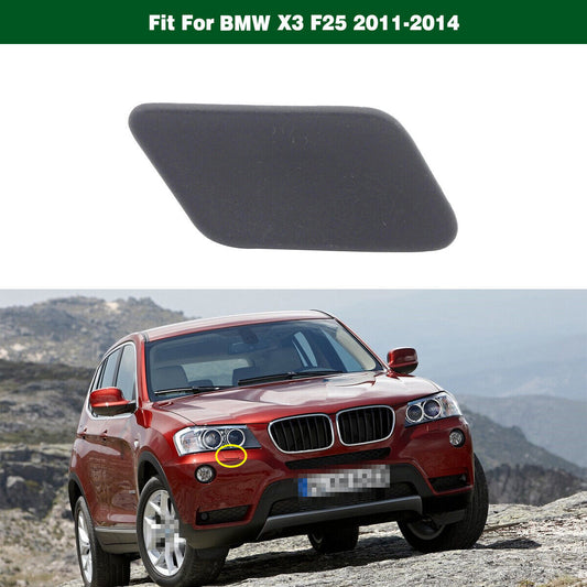 Right 51117261100 Headlight Washer Jet Nozzle Cover Cap for BMW F25 X3 2011-2014 Q