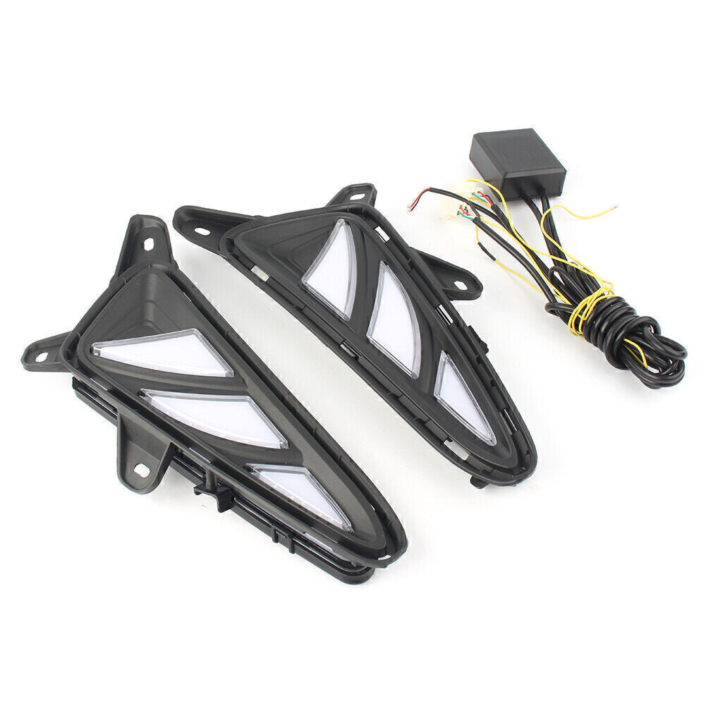 For 2016-up for Toyota C-HR CHR Dual Color LED Daytime Running Lights W/ Signal Kit