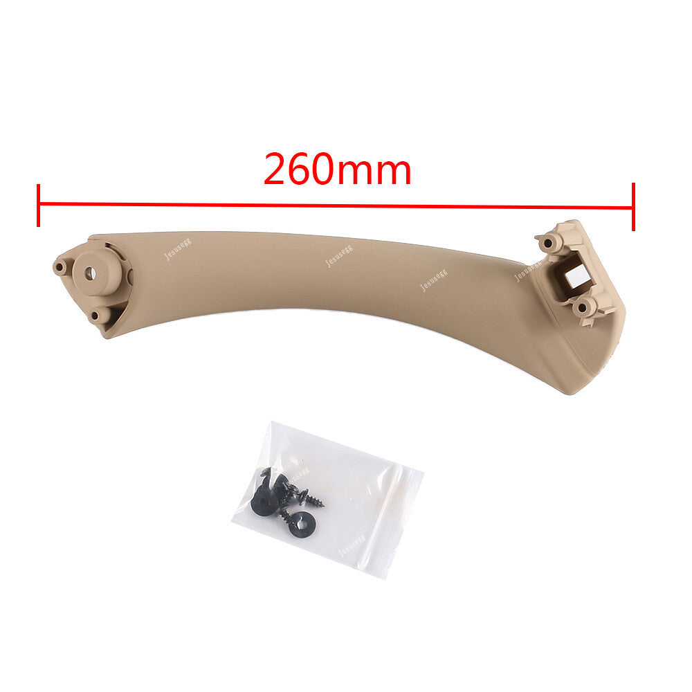 Right side Inner Door Panel Handle Pull Trim Beige for BMW E90 E91 3Series 06-12 Q