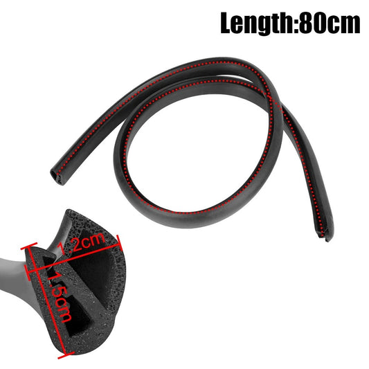 2pcs for Acura Accessory Car Door B Pillar Rubber Weatherstrip Seal Edge Molding Q