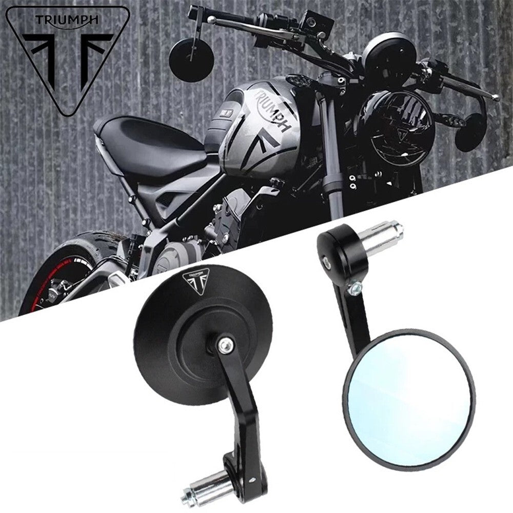 Motorcycle Handle Bar End Mirrors Rearview - for Triumph Trident 660 2021-2024