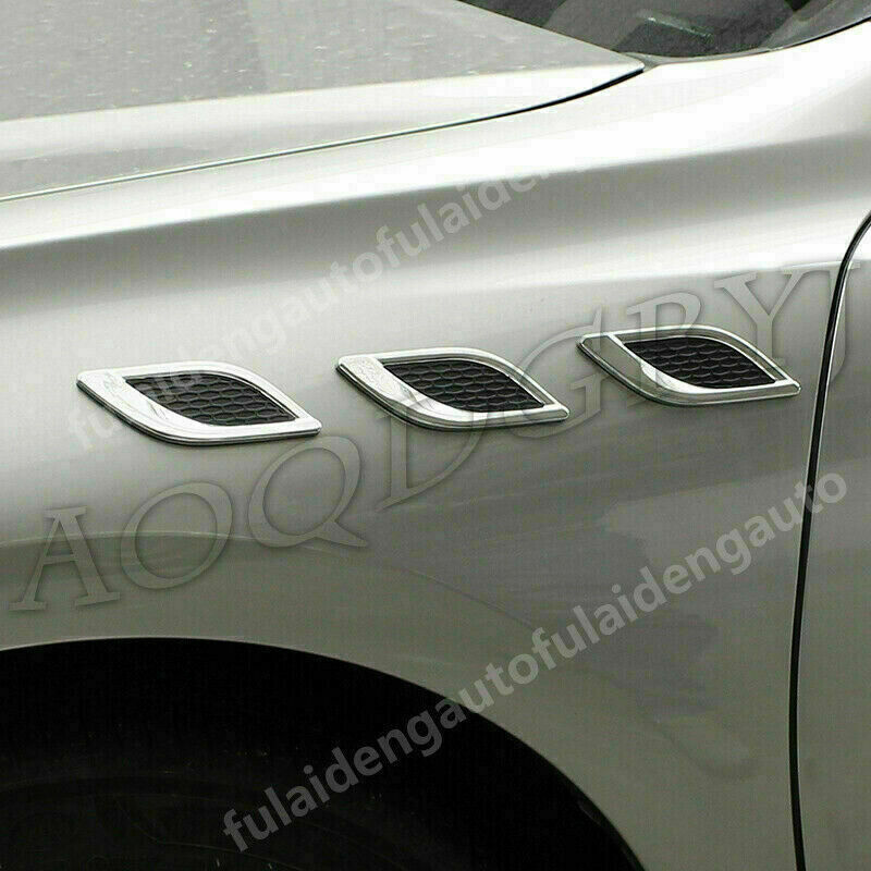 for Lexus IS RC GS NX for ES RX Auto Decorative Car Air Flow Vent Side Fender Grill